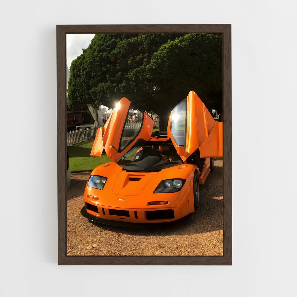 Poster McLaren Orange Blast (vue 5)